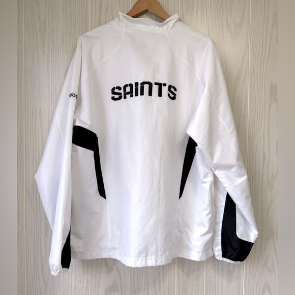 New Orleans Saints NFL/NFC Licensed On Field Wind/Rain Jacket Men's Large LNC - Picture 3 of 3